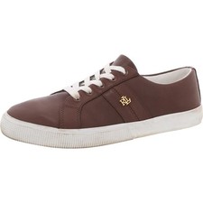 Tênis esportivo e de treinamento Lauren Ralph Lauren feminino Janson ll marrom BHFO 3463 comprar usado  Enviando para Brazil