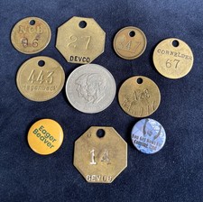 Various works tokens for sale  ATHERSTONE