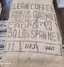 Vintage jute coffee for sale  Guttenberg