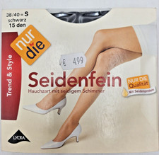 Seidenfein 40 schwarz gebraucht kaufen  Eibau