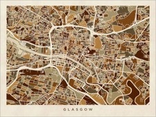 Glasgow city map for sale  COVENTRY