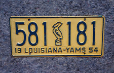 1954 louisiana yams for sale  Boulder