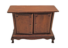Armário buffet de madeira vintage para casa de bonecas comprar usado  Enviando para Brazil