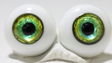 20mm Miyabi Glass Studio revendedor olhos de vidro BJD amarelo verde turquesa mistura, usado comprar usado  Enviando para Brazil
