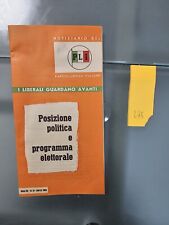 Dépliant volantino pli usato  Viterbo