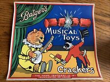 Batger christmas cracker for sale  EYE