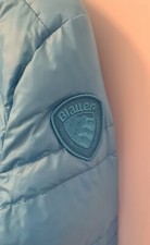 Blauer daunen jacke gebraucht kaufen  Plön
