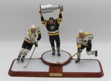 Estatueta Mario Lemieux Danbury em perfeito estado 11" Pittsburgh Penguins 196792, usado comprar usado  Enviando para Brazil