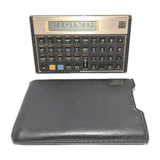 Antiga calculadora financeira HP 12C e capa original Hewlett Packard anos 80 EUA funciona! A+! comprar usado  Enviando para Brazil