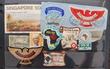 LOTE DE SELLOS Y PORTADAS DE SIERRA LEONA segunda mano  Embacar hacia Mexico