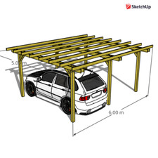 Pergola libera 5x6 usato  Padova