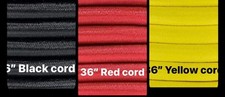 36" Aero Pilates (PACOTE) -Amarelo/Vermelho/Preto Cordões (Apenas 4) Escolha as Cores comprar usado  Enviando para Brazil