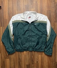 Usado, Jaqueta Nike Vintage Feminina Verde Média Branca Usada Anos 90 Quebra-Vento  comprar usado  Enviando para Brazil