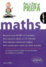 Mathematiques mp marc d'occasion  France