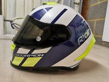 Scorpion motorcycle helmet for sale  NORWICH