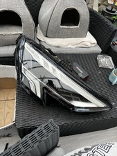 Audi right headlight for sale  COLCHESTER
