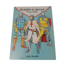 Knights in Armor Paper Dolls by A. G. Smith Vintage 1995 Uncut comprar usado Knights in Armor Paper Dolls by A. G. Smith Vintage 1995 Uncut comprar usado  Enviando para Brazil