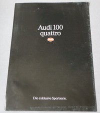 Prospekt audi 100 gebraucht kaufen  Rastede