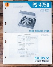 Sony 4750 record for sale  Portland