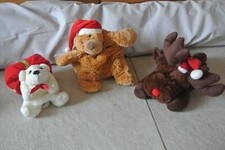 Stofftier weihnachten 3 gebraucht kaufen  Waldshut-Tiengen