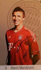 Mario mandzukic autogramm gebraucht kaufen  Dresden