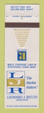 Matchbook cover leonard for sale  USA