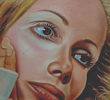 Huile panneau portrait d'occasion  Varreddes