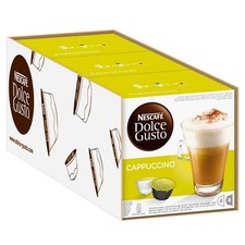 Cápsulas de café Nescafé Dolce Gusto cappuccino pacote com 3 (48 cápsulas no total) comprar usado  Enviando para Brazil