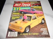 Hot Truck April 1991, S-10 Mania, 454SS, Booger Bash. Ranger Project, F-100 comprar usado  Enviando para Brazil