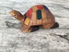 Tartaruga legno intagliata usato  Milano