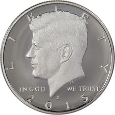 2015 kennedy half for sale  Franconia