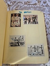Cartões de recortes caseiros dos Beatles década de 1960 79 pg McCartney Lennon Harrison Ringo comprar usado  Enviando para Brazil