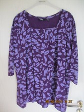Shirt lila gemustert gebraucht kaufen  Herzebrock-Clarholz