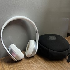 Fones de ouvido Beats Solo sem fio Bluetooth cinza branco/caixa originais veja fotos, usado comprar usado  Enviando para Brazil