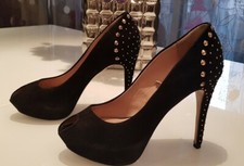 Magnifiques escarpins daim d'occasion  Beausoleil