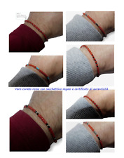 Bracciale corallo 5mm usato  Torre del Greco