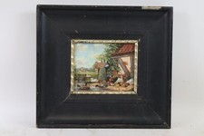 Federvieh teich ölgemälde gebraucht kaufen  Stadtbergen