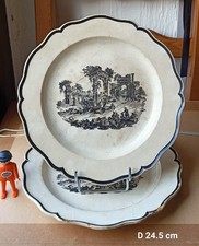 Wedgwood paire assiettes d'occasion  Rillieux-la-Pape