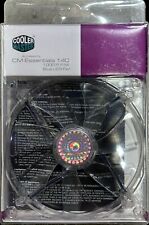 Cooler Master CM Essential 140 ventilador de caixa 1000RPM 16dB LED azul 3 pinos 61CFM 0,14A comprar usado  Enviando para Brazil