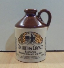 COLUMBA CREAM SCOTCH WHISKY CREAM LICOR FRASCO DE CERÂMICA VINTAGE 500ML VAZIO comprar usado  Enviando para Brazil