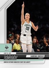 Usado, 2025 Panini Instant WNBA #59 Sabrina Ionescu New York Liberty PRÉ-VENDA comprar usado  Enviando para Brazil