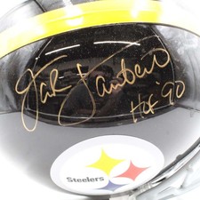Capacete Steelers autografado por Jack Lambert Ridell tamanho completo HOF 90 JSA ZJ18148 comprar usado  Enviando para Brazil