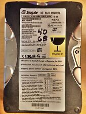 HDD Seagate IDE ATA HD ST340810A funciona muito bem Seatools testado e zerado 40GB comprar usado  Enviando para Brazil
