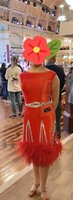 Red latin competition for sale  MANCHESTER