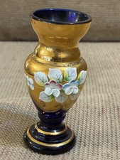 Vintage bohemian cobalt for sale  Roseburg