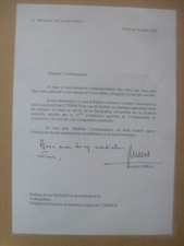Autographe original documents d'occasion  Mouans-Sartoux