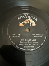 RCA Victor 78 RPM Bobby Dukoff Tenor Sax - My Silent Love 20-6195 E- comprar usado  Enviando para Brazil
