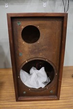 Usado, Alto-falante KLH modelo 6 seis, apenas caixa de alto-falante. Sem alto-falante - Caixa de alto-falante de madeira antiga. comprar usado  Enviando para Brazil