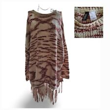 Poncho franges divided d'occasion  Mondoubleau