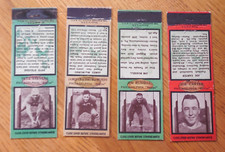 1936 Philadelphia Eagles 4 capas de livro Diamond Match Carter Russell MacMurdo etc, usado comprar usado  Enviando para Brazil